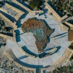 Relief map of Africa
