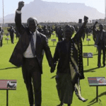 Long march to freedom statues