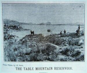5 dams on Table Mountain