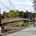 The Oudtshoorn Suspension Bridge